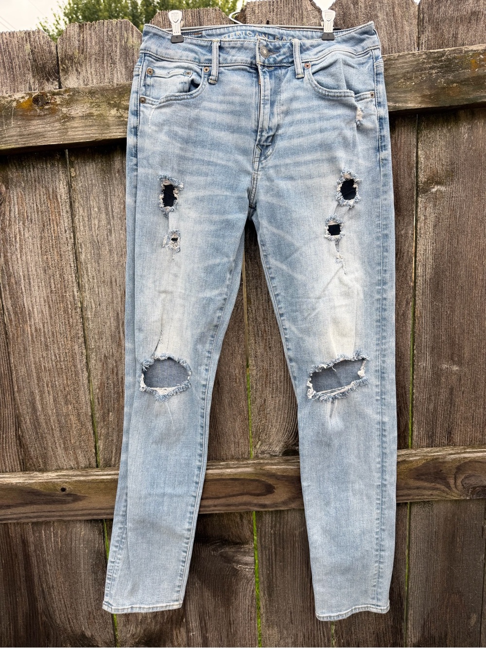 American Eagle Outfitters Light Blue Next Level AirFlex Jeans Jeggings